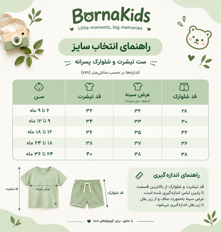 ست تیشرت و شلوارک پسرانه نخ پنبه طرح فیل آبی/سرمه ای(ایرانی)