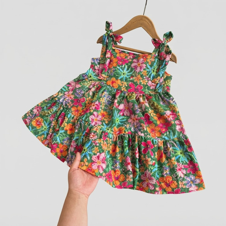 پیراهن دخترانه ساحلی بهار (ایرانی)